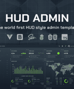 HUD - Vue 3 Bootstrap 5 Admin Template