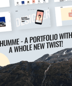 Humme - Design Portfolio Theme