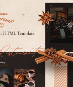 Hungrybuzz - Restaurant HTML Template