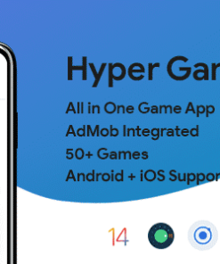 Hyper Games - All in One Game App | AdMob | Unlimited Games | Android + iOS