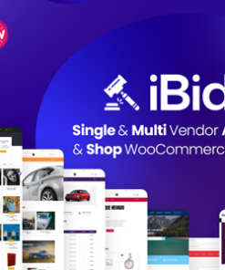 iBid - Multi Vendor Auctions WooCommerce Theme