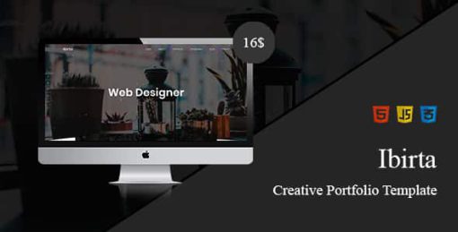 Ibirta-Creative Portfolio Template