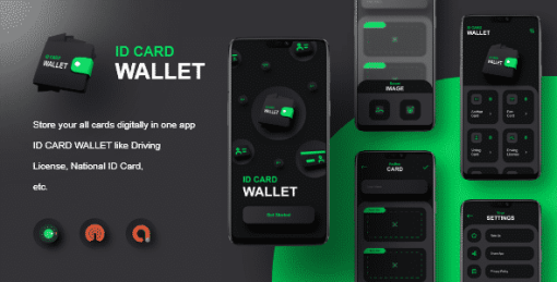 ID Card Wallet with AdMob Ads