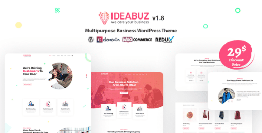 Ideabuz | Multipurpose Business WordPress Theme