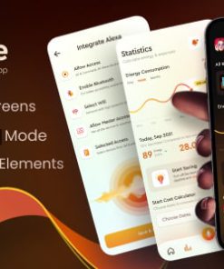 iHome | Smart Home Mobile App UI Template Screens in Figma