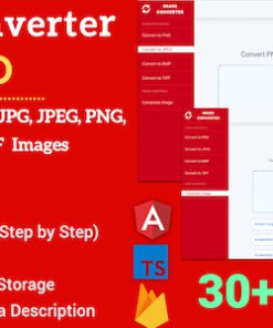 Image Converter Pro Full Production Ready Application With Admin Panel  (Angular 11 & Firebase)