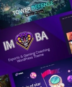 Imba — Esports & Gaming Coaching WordPress Theme