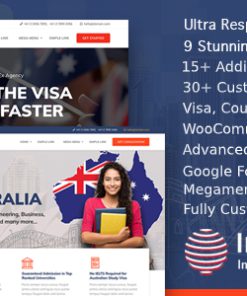 ImmiEx - Immigration and Visa Consulting WordPress Theme