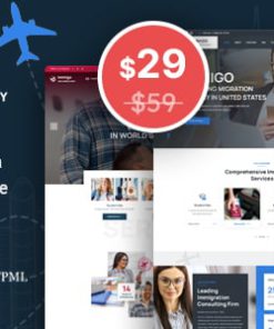 Immigo - immigration and Visa Consulting WordPress Theme