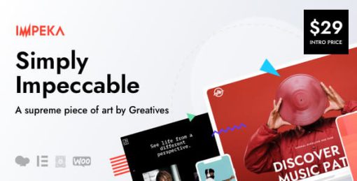 Impeka - Creative Multi-Purpose WordPress Theme