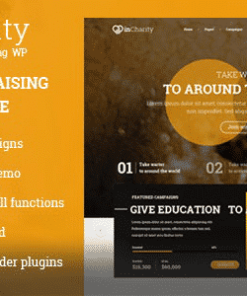 InCharity | Fundraising, Non-profit organization WordPress Theme