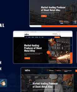 Indiro | Factory & Industrial WordPress Theme