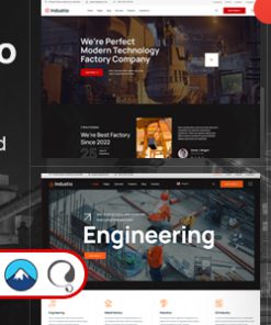 Indostio - Factory and Manufacturing WordPress Theme