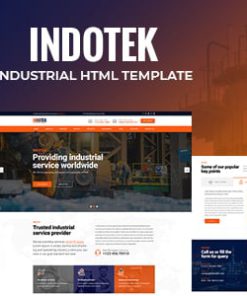 INDOTEK - Industrial Business HTML Template