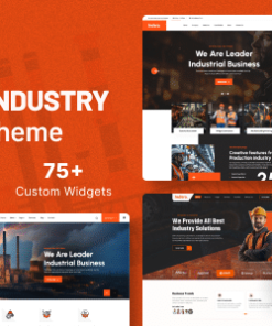 Indsro - Factory & Industry WordPress Theme