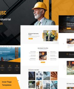 Indusc - Construction & Industrial Elementor Template Kit