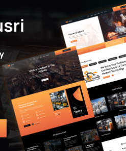 Indusri - Industry & Factory WordPress Theme