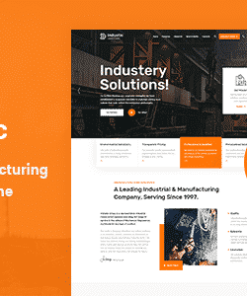 Industic - Factory and Manufacturing WordPress Theme