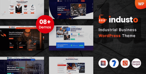 Industo - Industrial Industry & Factory WP