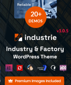 Industrie - Factory & Industry WordPress Theme