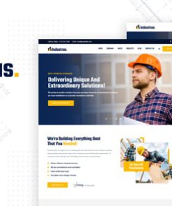 Industrus - Construction WordPress Theme