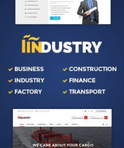 Industry - Factory, Construction WordPress Theme