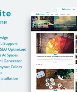 Infinite - Blog & Magazine Script