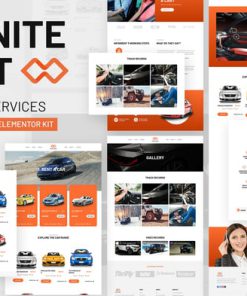 Infiniterent - Car Rental Elementor Template Kit