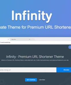 Infinity - Premium URL Shortener Theme