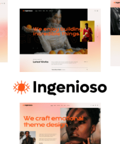 Ingenioso - Creative WordPress Theme