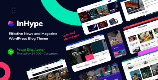 InHype - Blog & Magazine WordPress Theme