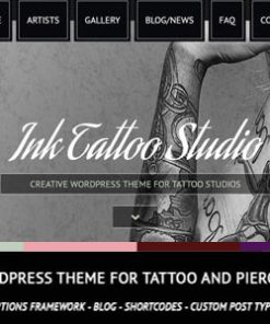 Ink Tattoo Studio - Creative WordPress Theme