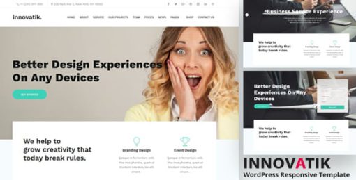 Innovatik - Professional Corporate and Professional Services Theme