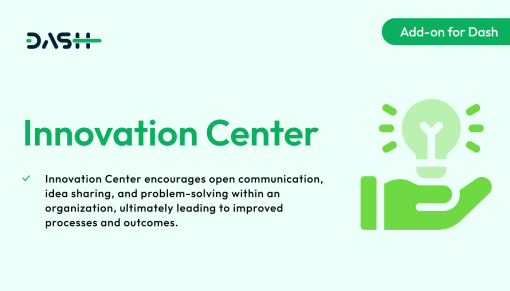 Innovation Center – Dash SaaS Add-on