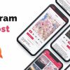 Instagram Repost - iOS App. Repost photos & videos from Instagram
