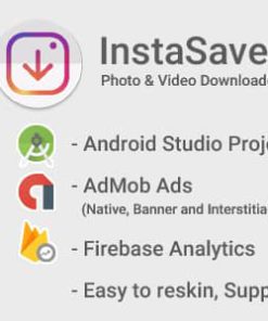 InstaSaver + Repost with Admob Ads + Google Analytics + Firebase Integration