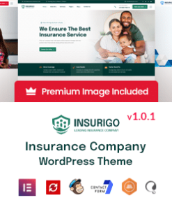 Insurigo - Insurance WordPress Theme