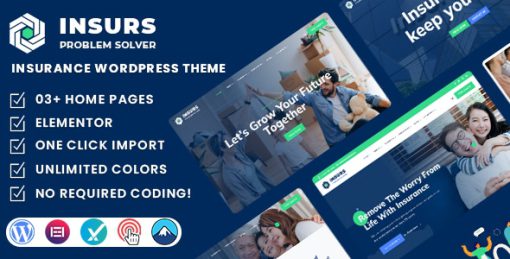 Insurs - Insurance WordPress Theme