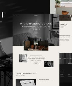 Intect - Interior Design & Architecture Elementor Template Kit