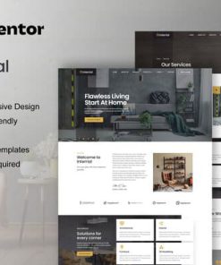 Interrial - Interior Design Service Elementor Template Kit