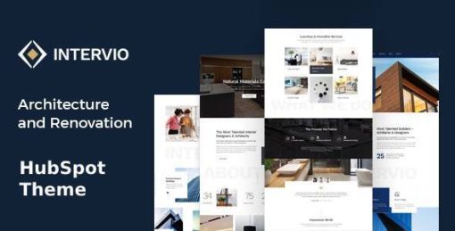 Intervio - Architecture & Interior HubSpot Theme