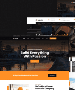 Inusti – Factory & Industrial WordPress Theme