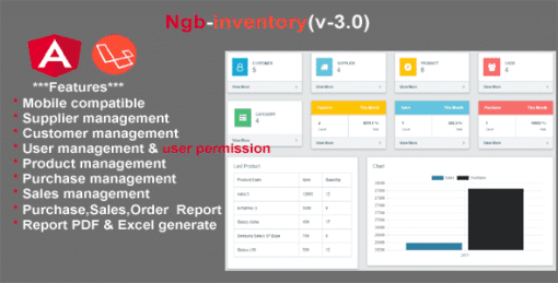 inventory angular 8 + laravel 5.6 laravel_backend