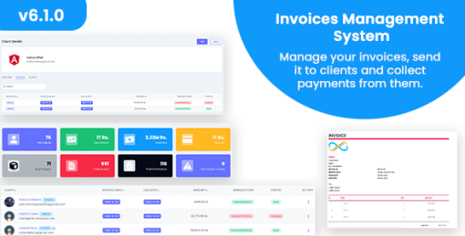 Invoices - Laravel Invoice Management System - Billing Management -  Invoice
