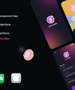 IonCrypto - Ionic Cryptocurrency Management UI Theme