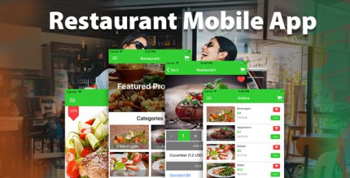 Ionic 3 Restaurant app with Firebase