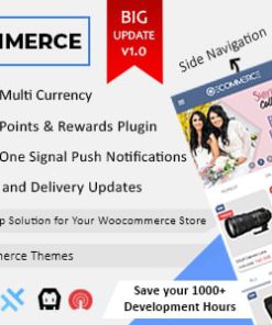 Ionic React Woocommerce - Universal Full Mobile App Solution for iOS & Android / Wordpress Plugins