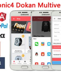 IonicWooDokanStore - Ionic4 Dokan Multi Vendor Woocommerce App