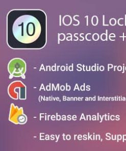 IOS 10 Lock Screen with passcode + pattern Admob Ads + Google Analytics + Firebase Integration