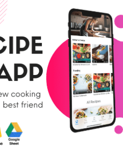 iOS Recipe App Food Book (Chef, Cooking, SwiftUI, iOS 15, iOS App Template, Full iOS App)